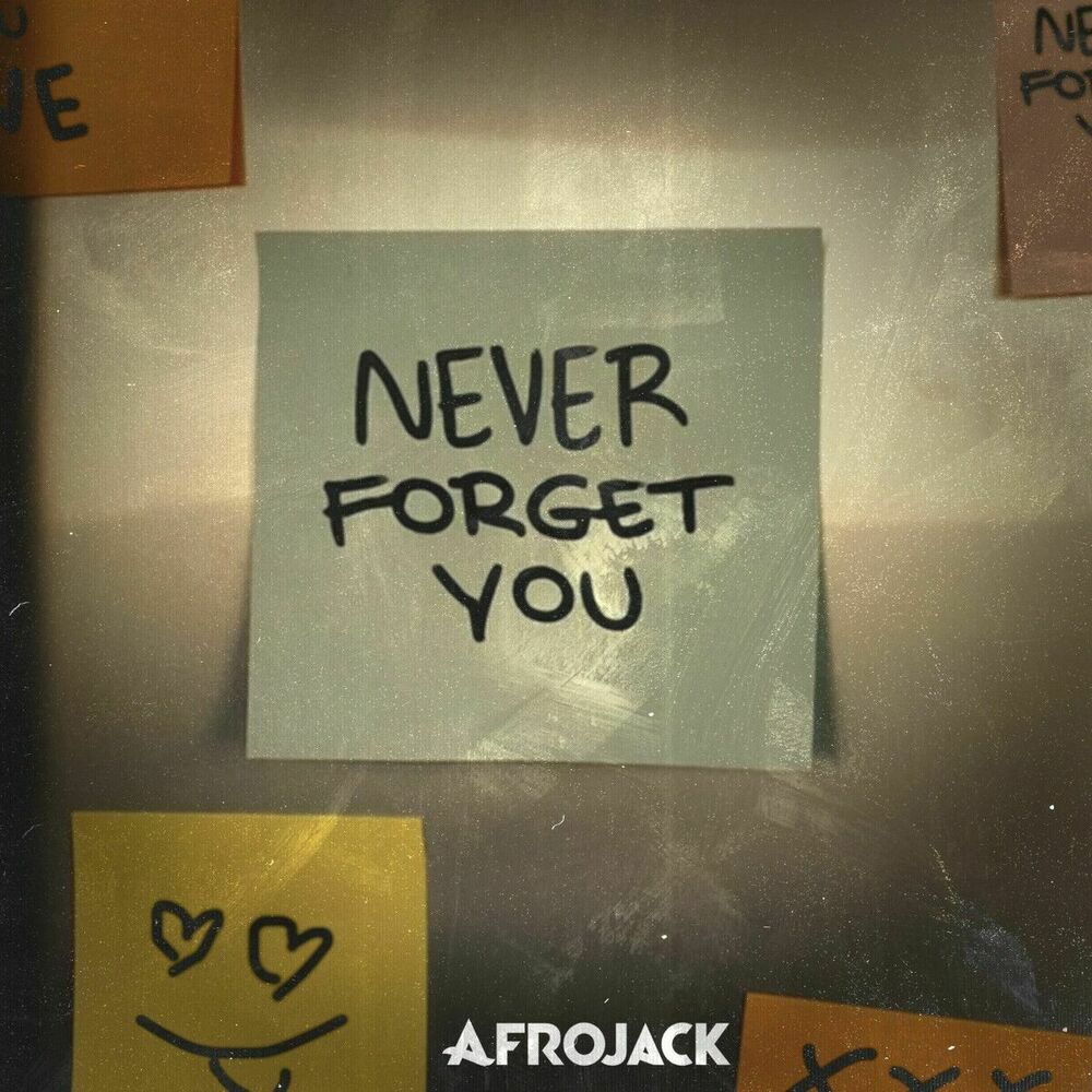 Afrojack — Never Forget You artwork