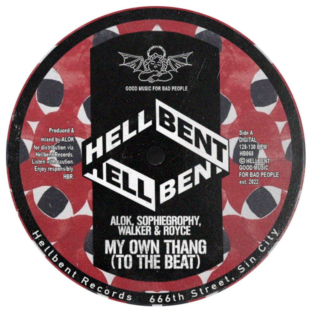 Alok, Sophiegrophy & Walker & Royce — My Own Thang (To The Beat) artwork