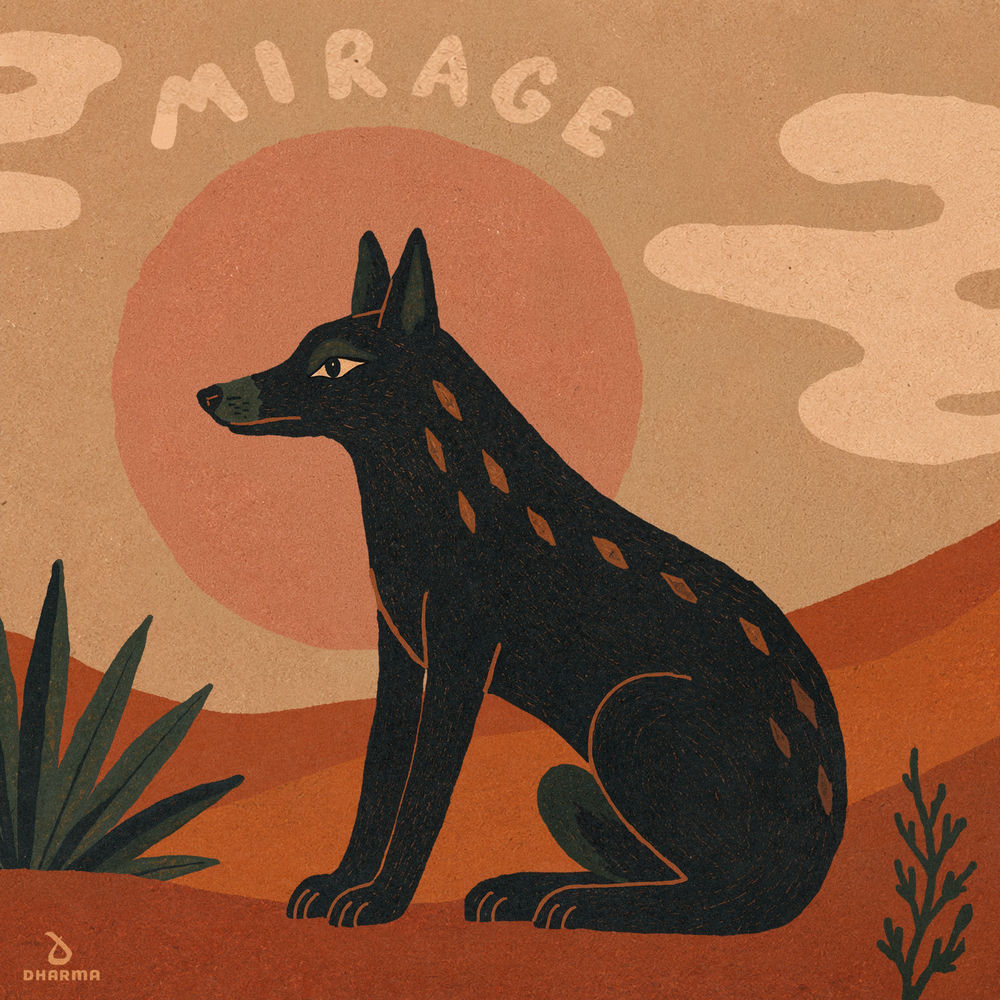 KSHMR, Ampermut, Gobi Desert Collective & TEJA — Mirage artwork